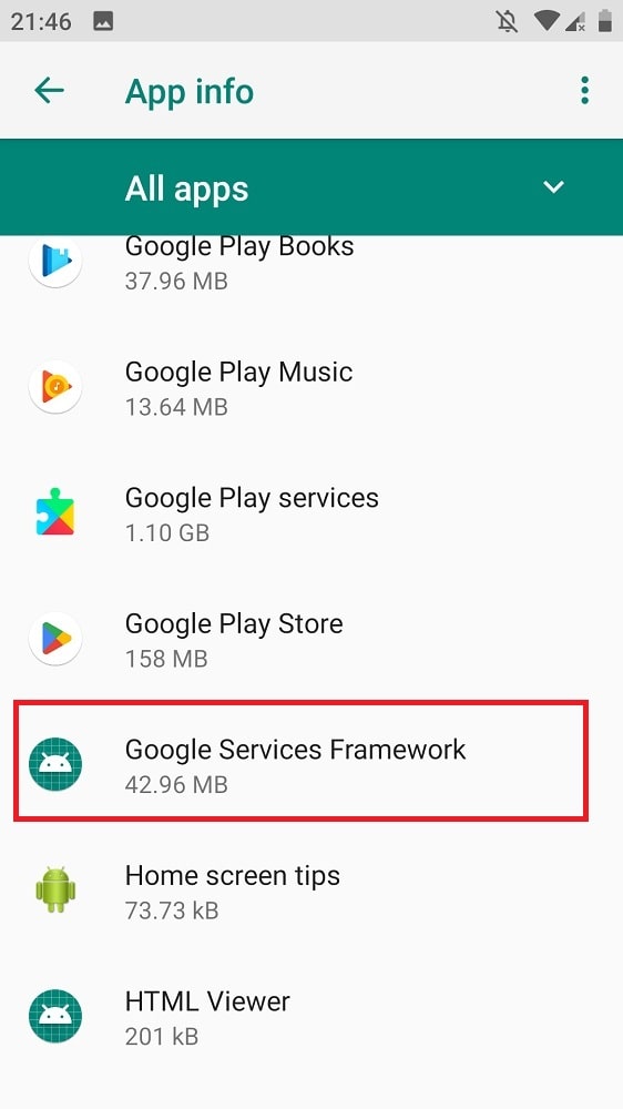 MDE Service Framework App