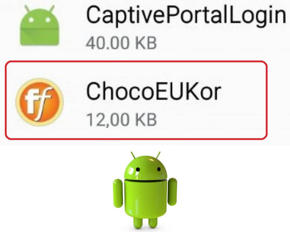 What is Chocoeukor app on android
