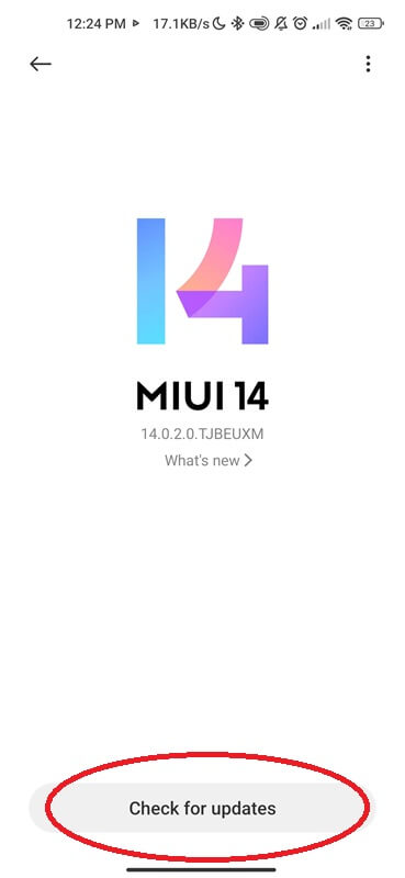 Updates MIUI